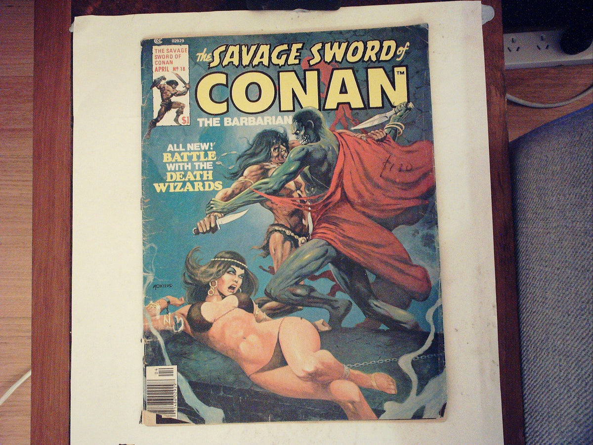 The Savage Sword of Conan - Volume 1 Issue #18