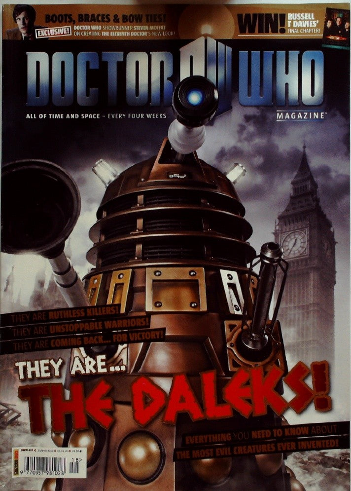 Dr Who magazine No.428 2010