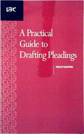 A Practical Guide to Drafting Pleadings by Dunstone