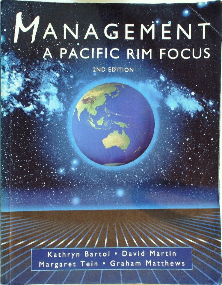 Management A Pacific Rim Focus by Bartol