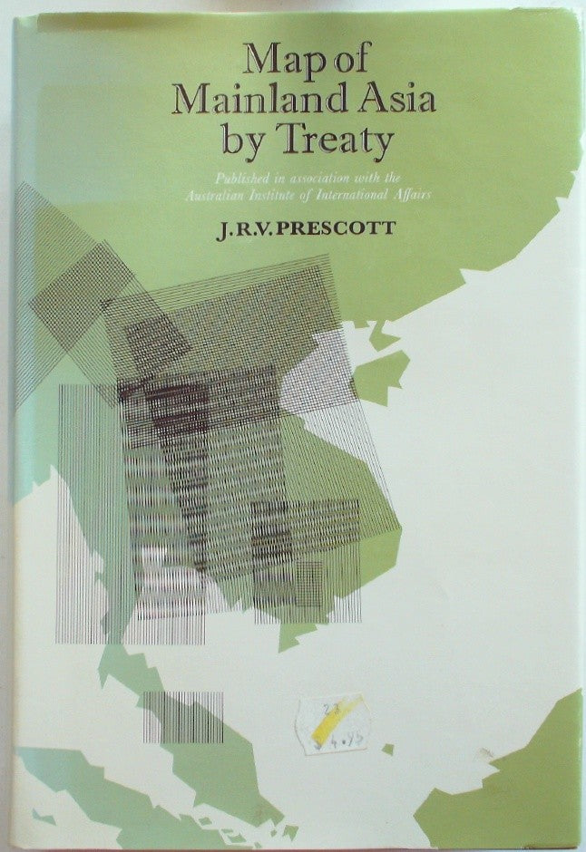 Map of mainland Asia by treaty