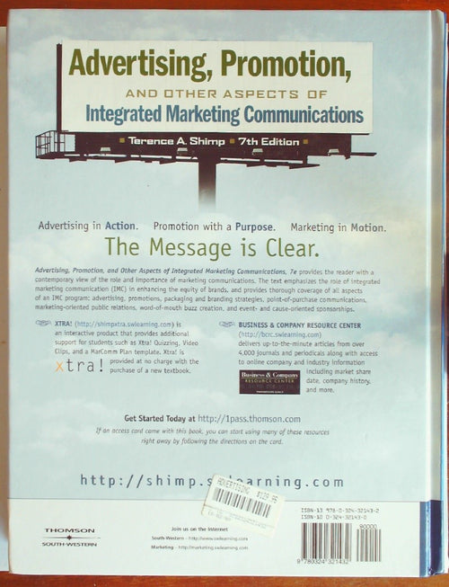 Advertising, Promotion, and Other Aspects of Integrated Marketing Communications