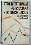 Quantitative Data Analysis for Social Scientists by Bryman
