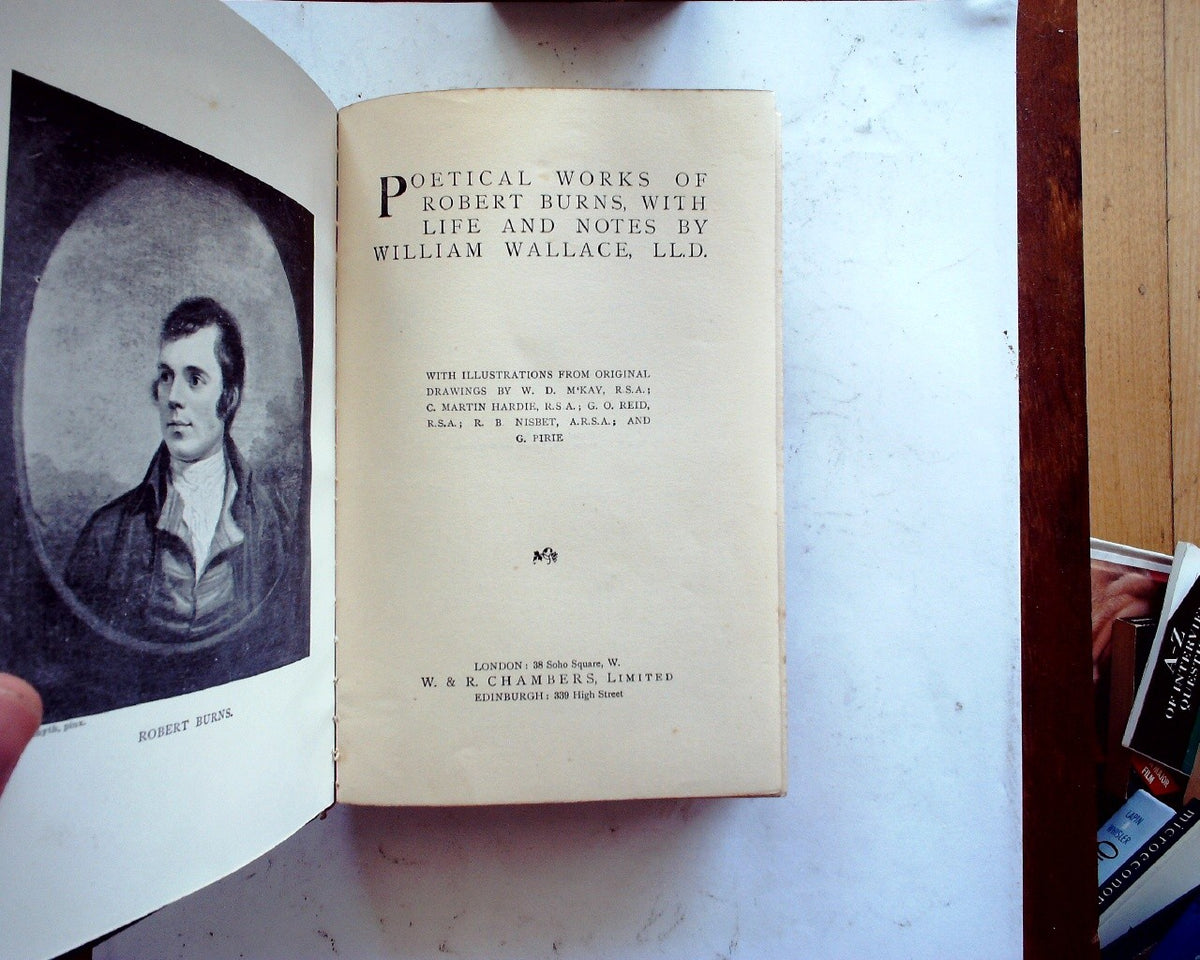 Poetical Works of Robert Burns, With Life and Notes by William Wallace, LLD.