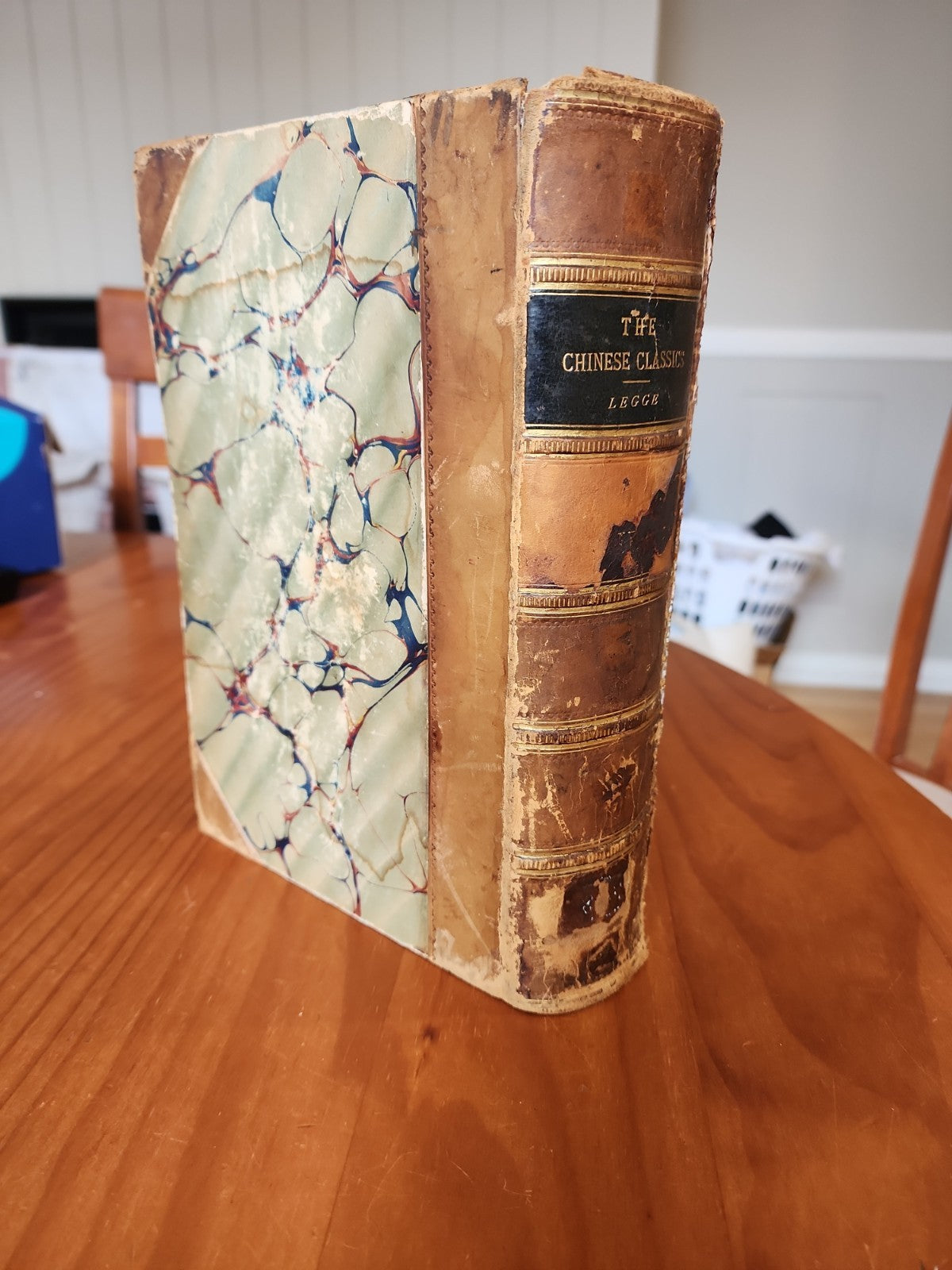 The Chinese Classics: The works of Mencius by Legge Vol II, 1861 First Edition