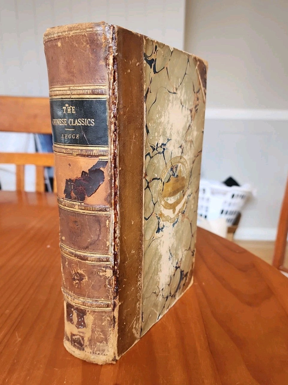 The Chinese Classics: The works of Mencius by Legge Vol II, 1861 First Edition