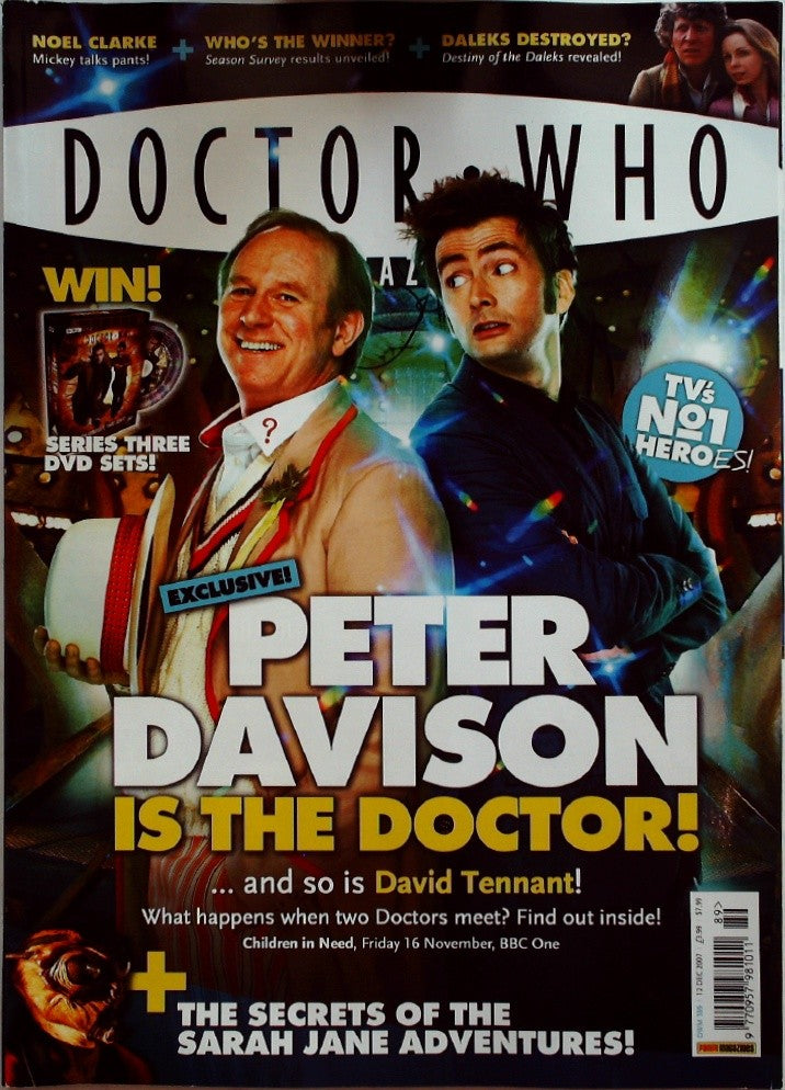 Dr Who Magazine December No.389 2007
