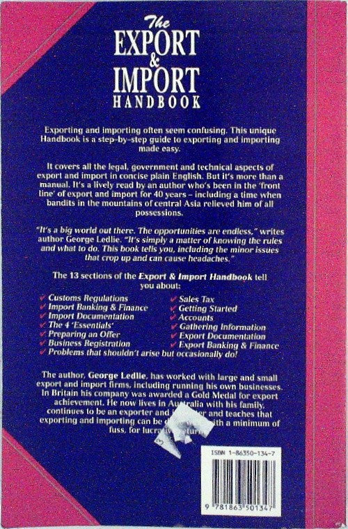 The Export & Import Handbook: A Step-by-step Guide for Successful Exporting and 