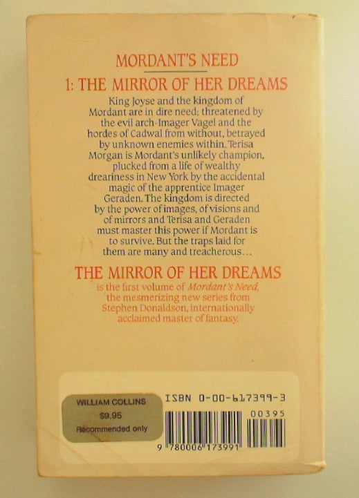 The Mirror of Her Dreams (Mordant's Need, Book 1)