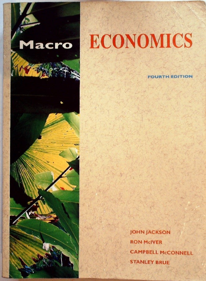 Macroeconomics by Jackson